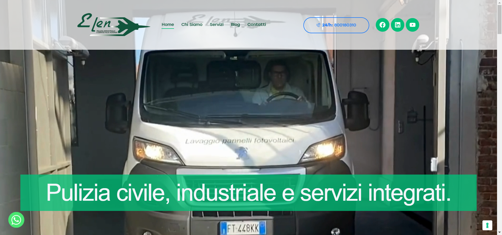 Elen Servizi integrati sito web per aziende btob