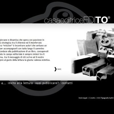 Casa Editrice EdiTO - Sito Web - Pagina interna