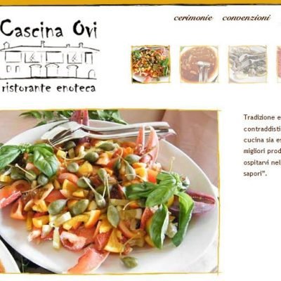 Ristorante Cascina Ovi - Sito Web - Pagina Interna